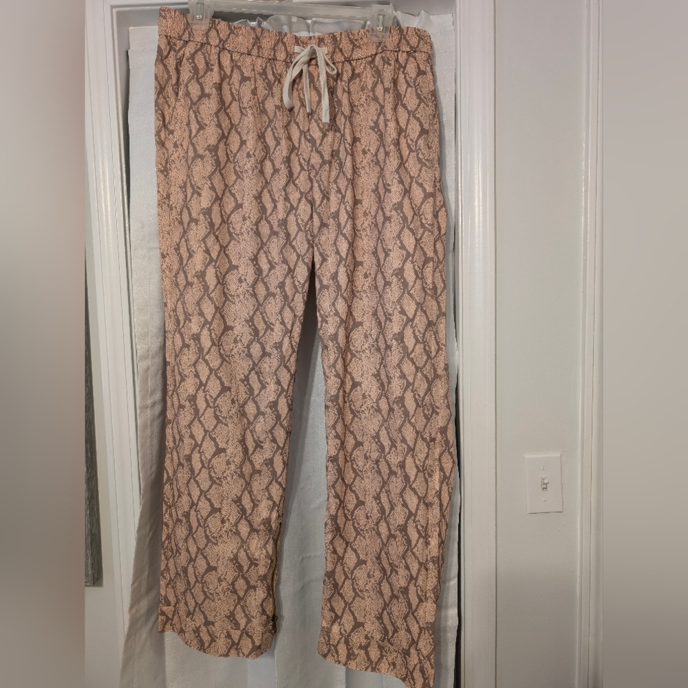 Manfinity Wide Leg Drawstring Pants‎ With Zipper And Snaps Pockets Size 3XL